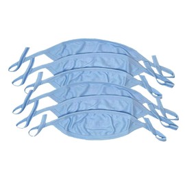 I&S Baby Newborn 3, 4, or 6 Value Packs Belly Button Cover Umbilical Cord Bandage Coverup Fajeros Comfort (One Size, 6-Pack Blues)