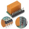 Double‑Pole Double‑Throw Relay Module, DPDT Ultra-Small Automatically Adjust Relay Board