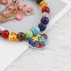 MYOSPARK Autism Puzzle 7 Chakra Beads Elastic Bracelet Autism Awareness