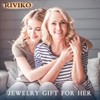 RIVIKO Love Heart Charm Bracelet For Women 925 Sterling Silver