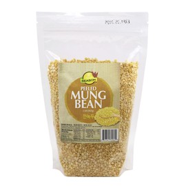 Season Peeled Mung Bean - Mung Beans Peeled | Rich with Fiber & Minerals | Packed in USA | 2Lbs