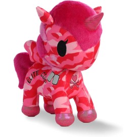 TOKIDOKI PINK G.I. Jane Special Edition 11” Plush Stuffed Animal Unicorn Aurora