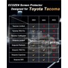 ECOZEN Tempered Glass Screen Protector for 2024 Tacoma, 14-Inch Matte