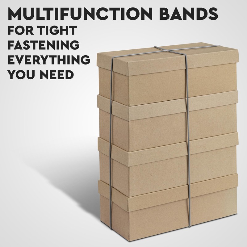 Mission Gallery Trash Can Rubber Bands Set of 3 -