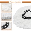 Aiyiried 3 Pcs Mop Head Replacements Microfibre Compatible With Vileda