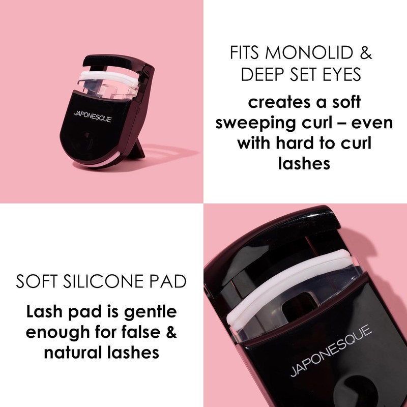 JAPONESQUE Go Curl Eyelash Curler, Black