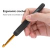 9 PCS Crochet Hooks crochet hook Ergonomic Handle Crochet Hooks