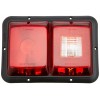 Bargman 34-84-008 #84 Series Recessed Tail Light - Double Horizontal