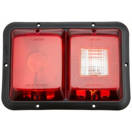 Bargman 34-84-008 #84 Series Recessed Tail Light - Double Horizontal