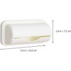 Walquicks 3 Pcs Garbage Bag Storage Box Trash Bag Plastic