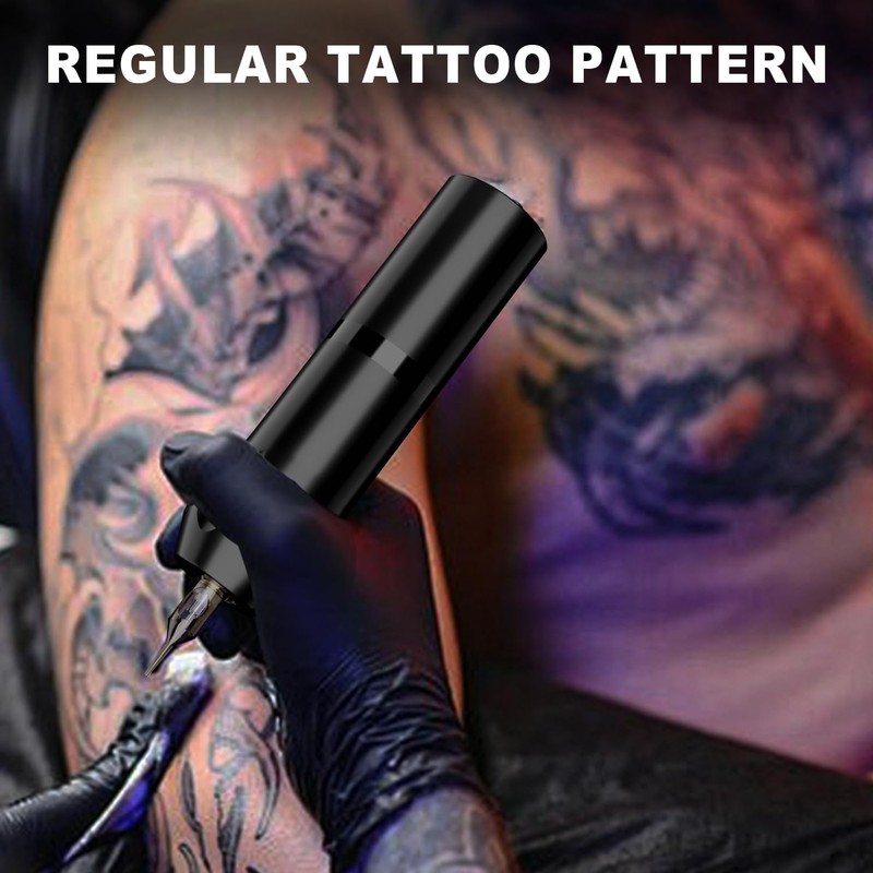 OZER Kit De Máquina De Tatuar Inalámbrica Con Pluma Giratoria,