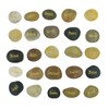 25 Engraved Inspirational Stones with Words of Encouragement – Gold