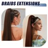 Hairpieces with Elastic Band, Ponytail Extension, Hairpiece with Elastic Band,