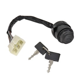 27005-0011 Ignition Switch Fit for Kawasaki Mule 600 610 4000 4010SX Ignition Key Switch Replaces 27005-1146 27005-1191