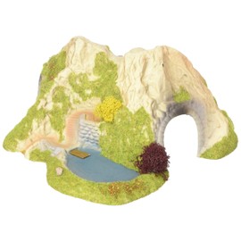 Noch 34660 Tunnel 1-TRK W/Lake Curved N Scale Model Kit