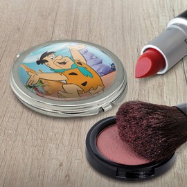 The Flintstones Fred Character Compact Travel Purse Handbag Makeup Mirror