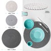 Billbotk Trivets for Hot Dishes, 6 Pieces Pot Holders for