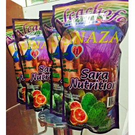 Sara Nutricion Organic Company 4 Pieza Pack New Alcachofa Linaza Flax Seed Sara Nutrition Colon Cleanse 14oz
