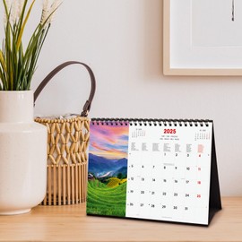 Finocam – International 2025 Desktop Photo Calendar Month View January 2025 – December 2025 (12 months) Traveling International