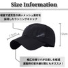 BUZZxSELECTION CAP019 Mesh Cap, Hat, UV Protection, Stylish, Running, Men's,