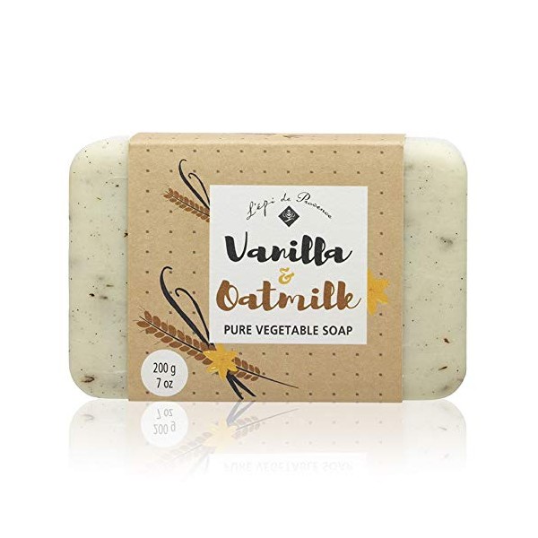 L'Epi de Provence Shea Butter Bath Soap - Vanilla Oatmilk - 7oz.