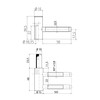Door Hinges Drilling Hinges Door Hinge Door Hinge Screw-On Tape