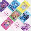 55pcs Girls Group Laser Photo Card Series Graffiti Stickers Suitable
