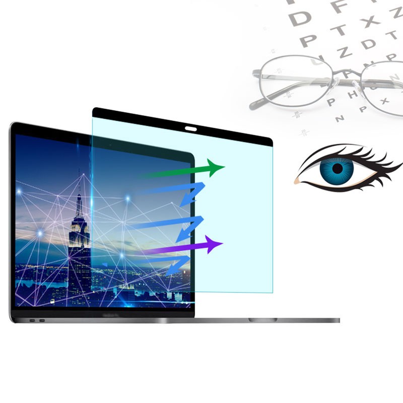 Magnetic Blue Light Blocking Screen Protector Anti UV Film Anti