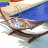 Lazy Daze Hammocks 10.5 FT Double 2 Person Caribbean Rope