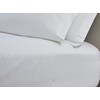 Atlas Bedding Fitted Sheet 1-Piece (Twin XL, White) Cotton Blend
