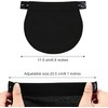 6 Packs Maternity Pants Extender Adjustable Waist Extenders Pregnancy Waistband