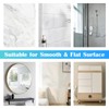 Gestarich 2 Pack Suction Hooks, No Drill Stainless Steel Towel
