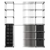 Whitmor Deluxe Double Rod Adjustable Closet Organization System