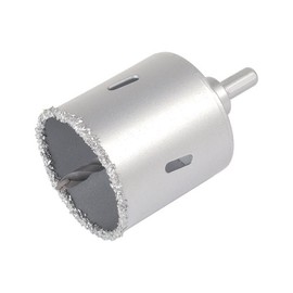 wolfcraft Annular Bit, Tungsten Carbide Coated, With Mandrel I 8913000 I For socket and switch installations in brick walls and stone, cutting depth 55 mm