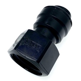 W4 Female Adaptor 1/2 BSP - Black