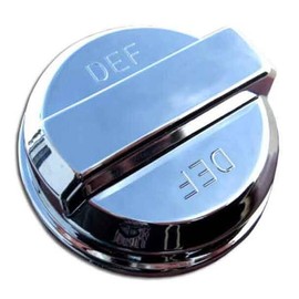 Technical Precision Replacement for Peterbilt 379 Year 2002 Chrome Plastic DEF Tank Cap Cover