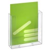 DIN A5 wall brochure holder with drill holes, brochure holder,