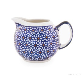 Bunzlauer Cream Jug V = 0.25 Litres 9.3 x 12 cm Height 8.6 cm Decor 120