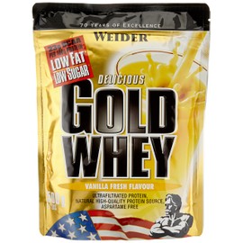 Weider Gold Whey Bag Twin Pack (2 x 500 g Banana Split, 1er Pack (1 x 1 Kg