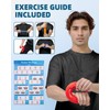 Fitense Flex Therapy Bar (4 Pack), Tennis Elbow Therapy Bar,