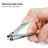 BESTOPE Set of 2 Nail Clippers - Stainless Steel High