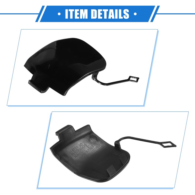 A ABSOPRO Car Front Bumper Tow Hook Cover for Mini