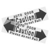 Mobestech 6pcs Car Door Open Warning Stickers Auto Decals for