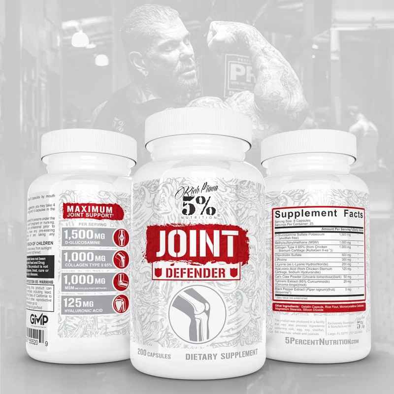 5% Nutrition Joint Defender Articulaciones Colágeno 200 Cáps