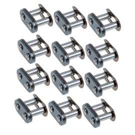Alipis 12pcs Chain Connector Link for Motorcycle Atv Quick Release Buckle Accessories Rough Easy Installation for Maintenance for Bike Enthusiasts