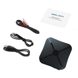 HiFi Bluetooth Wireless 2 in1 Audio Transmitter Receiver 3.5MM RCA Music Adapter