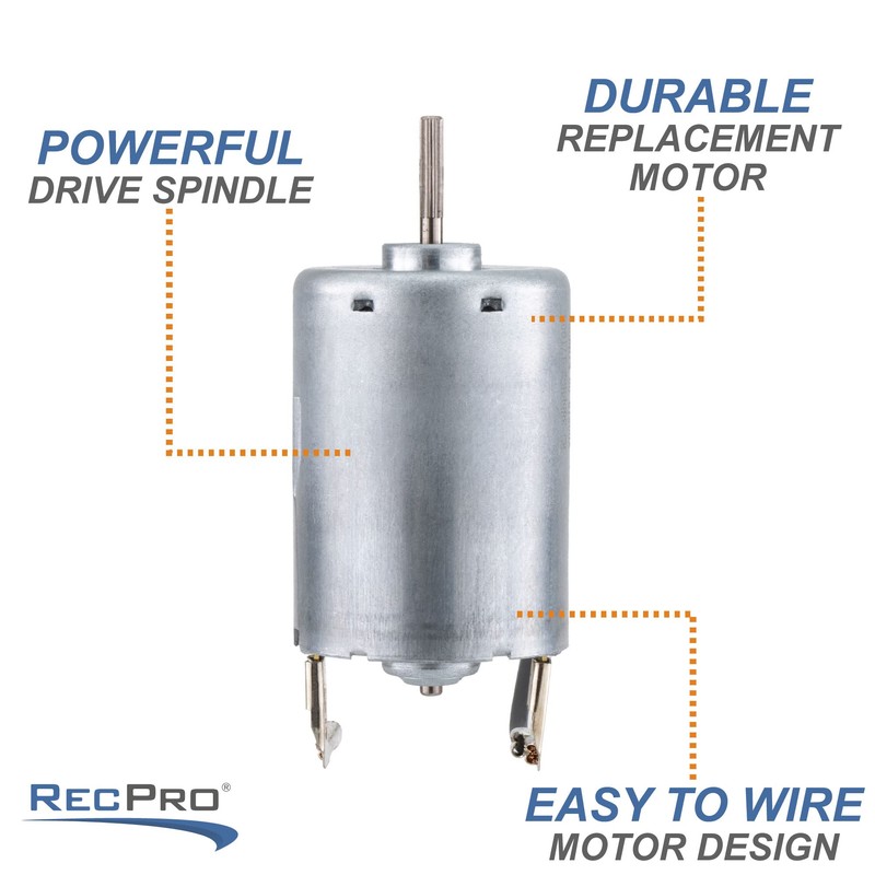 RecPro BVD0218-00 12V DC Fan Motor Compatible with Ventline Ventadome