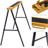 Casart 2PCS Sawhorse Pair, Portable Saw Horses with Folding Legs