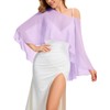 Bbonlinedress Chiffon Capes Women's Summer Soft Capelets Lightweight Cloths Wraps