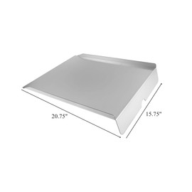 Drip Pan Heat Baffle Replacement for Traeger 22 Series, Traeger Pro 575, and Newer Lil' Tex, Lil' Tex Elite, Lil' Tex Pellet Smoker Grills | Heavy Duty Stainless Steel